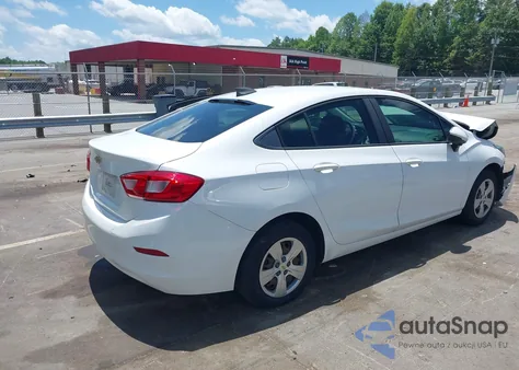 2018 Chevrolet Cruze Ls Auto из США, поврежденный, VIN 1G1BC5SM4J7156590